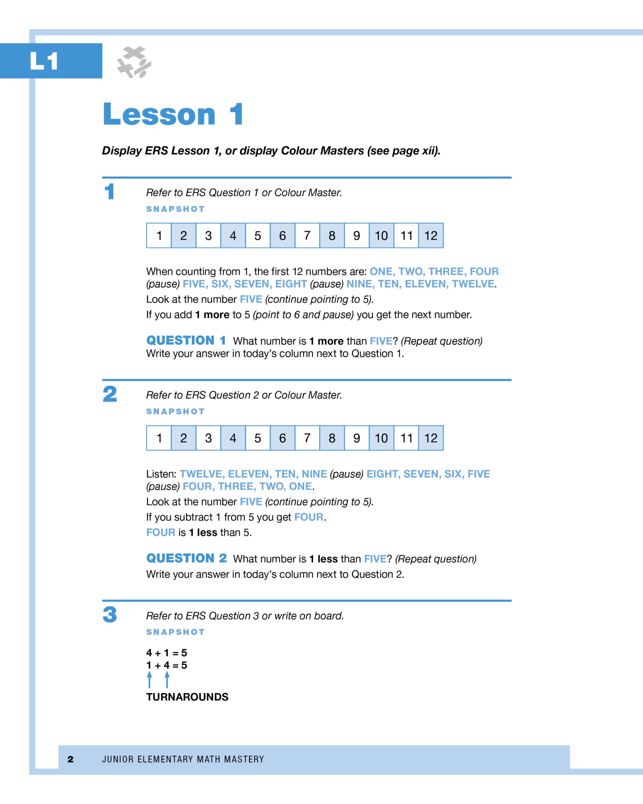 JEMM Lessons 1-5